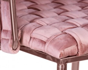 Стул барный DOBRIN EMMA ROSE GOLD, розовый велюр (VF-10) в Златоусте - zlatoust.ok-mebel.com | фото 7