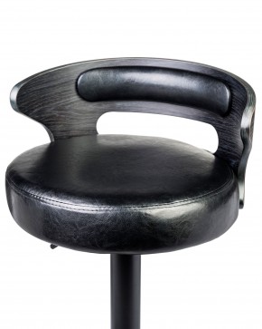 Стул барный DOBRIN FRED BLACK, чёрное дерево, чёрный в Златоусте - zlatoust.ok-mebel.com | фото 6