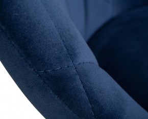 Стул барный DOBRIN LOGAN BLACK, синий велюр (MJ9-117) в Златоусте - zlatoust.ok-mebel.com | фото 10
