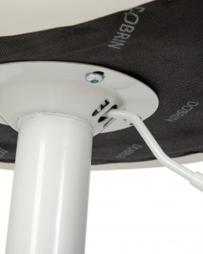Стул барный DOBRIN TAILOR WHITE, белый PU в Златоусте - zlatoust.ok-mebel.com | фото 7