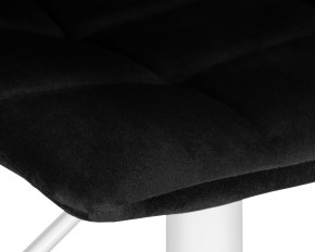 Стул барный DOBRIN TAILOR WHITE, черный велюр (MJ9-101) в Златоусте - zlatoust.ok-mebel.com | фото 7