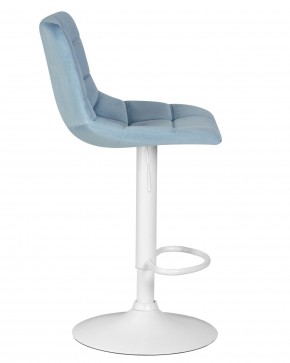 Стул барный DOBRIN TAILOR WHITE, пудрово-голубой велюр (MJ9-74) в Златоусте - zlatoust.ok-mebel.com | фото 3