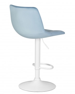 Стул барный DOBRIN TAILOR WHITE, пудрово-голубой велюр (MJ9-74) в Златоусте - zlatoust.ok-mebel.com | фото 4