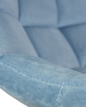 Стул барный DOBRIN TAILOR WHITE, пудрово-голубой велюр (MJ9-74) в Златоусте - zlatoust.ok-mebel.com | фото 8