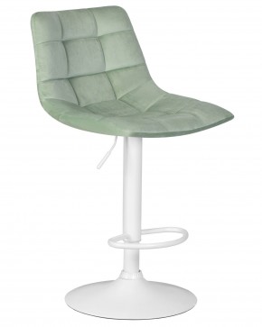 Стул барный DOBRIN TAILOR WHITE, пудрово-мятный велюр (MJ9-87) в Златоусте - zlatoust.ok-mebel.com | фото 2