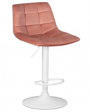 Стул барный DOBRIN TAILOR WHITE, пудрово-розовый велюр (MJ9-32) в Златоусте - zlatoust.ok-mebel.com | фото