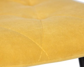 Стул обеденный DOBRIN CHILLY ROMBO, Горчичный Simple 15, основание черное в Златоусте - zlatoust.ok-mebel.com | фото 10