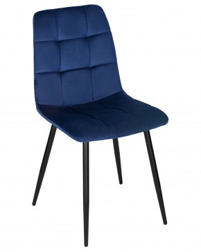 Стул обеденный DOBRIN CHILLY, Темно-синий Holland 60, основание черное в Златоусте - zlatoust.ok-mebel.com | фото 7