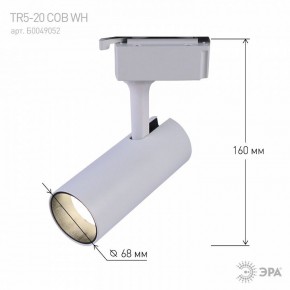 Светильник на штанге Эра  TR5-20 COB WH в Златоусте - zlatoust.ok-mebel.com | фото 5