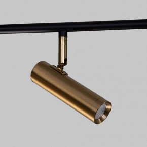 Светильник на штанге Eurosvet Epiphania 20252/6 LED черный/латунь в Златоусте - zlatoust.ok-mebel.com | фото 5