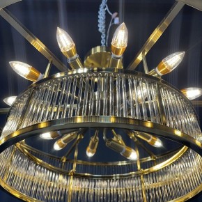 Светильник на штанге Imperiumloft RH Marais Round Chandelier 40,2668 в Златоусте - zlatoust.ok-mebel.com | фото 5