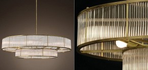 Светильник на штанге Imperiumloft RH Marais Round Chandelier 40,2668 в Златоусте - zlatoust.ok-mebel.com | фото 2