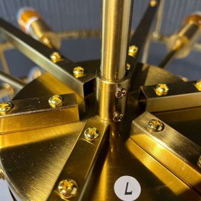 Светильник на штанге Imperiumloft RH Marais Round Chandelier 40,2668 в Златоусте - zlatoust.ok-mebel.com | фото 5