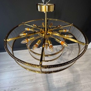 Светильник на штанге Imperiumloft RH Marais Round Chandelier 40,2668 в Златоусте - zlatoust.ok-mebel.com | фото 8