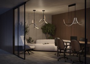 Светильник на штанге Maytoni Wabi MOD428PL-L20BK в Златоусте - zlatoust.ok-mebel.com | фото 5