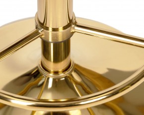 Табурет барный DOBRIN BRUNO GOLD, бежевый велюр (MJ9-10) в Златоусте - zlatoust.ok-mebel.com | фото 4