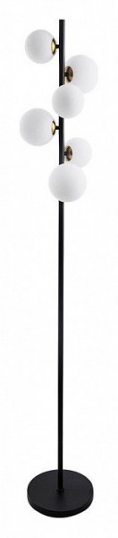 Торшер Arte Lamp Gemini A2243PN-6BK в Златоусте - zlatoust.ok-mebel.com | фото