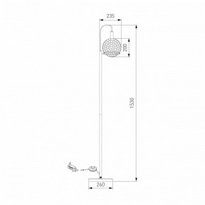 Торшер Eurosvet Gemini 80492/1 черный в Златоусте - zlatoust.ok-mebel.com | фото 4