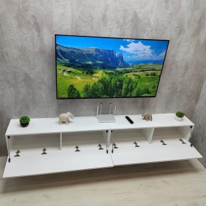 Тумба подвесная под ТВ LINES MTV4-MA 1150 Белый глянец (Белый-M 10.1.1) в Златоусте - zlatoust.ok-mebel.com | фото 12