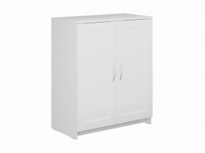 Тумба СИРИУС двухдверная, цвет белый в Златоусте - zlatoust.ok-mebel.com | фото