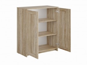 Тумба СИРИУС двухдверная, цвет Дуб Сонома в Златоусте - zlatoust.ok-mebel.com | фото 2