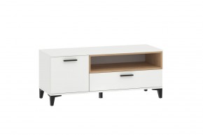 Тумба ТВА НМ 013.42 "Bergen" (Белый/Дуб бунратти) в Златоусте - zlatoust.ok-mebel.com | фото 2