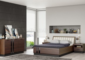МАГНОЛИЯ Тумбы (комплект 2 шт) Дерево/орех в Златоусте - zlatoust.ok-mebel.com | фото 3