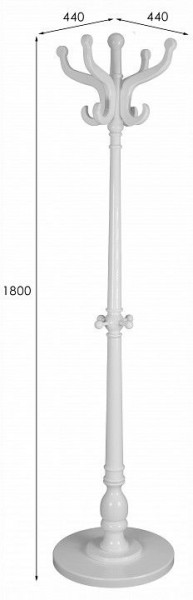 Вешалка-стойка В 1Н в Златоусте - zlatoust.ok-mebel.com | фото 7