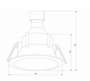 Встраиваемый светильник Elektrostandard Side 25059/01 в Златоусте - zlatoust.ok-mebel.com | фото 6