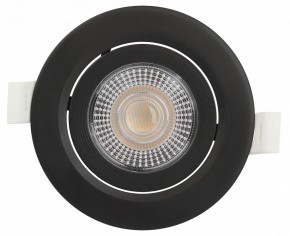 Встраиваемый светильник Эра  KL LED 25A-5 3K BK в Златоусте - zlatoust.ok-mebel.com | фото 3
