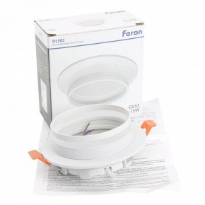 Встраиваемый светильник Feron DL502 51089 в Златоусте - zlatoust.ok-mebel.com | фото 9