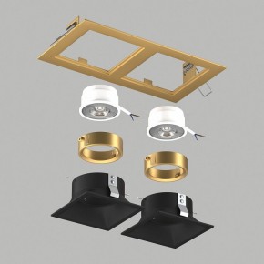 Встраиваемый светильник Lightstar Domino D5230707GMOD в Златоусте - zlatoust.ok-mebel.com | фото 2