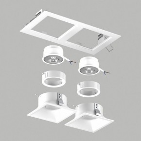 Встраиваемый светильник Lightstar Domino D5260606WMOD в Златоусте - zlatoust.ok-mebel.com | фото 3