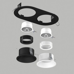 Встраиваемый светильник Lightstar Domino D6570607WBMOD в Златоусте - zlatoust.ok-mebel.com | фото 2