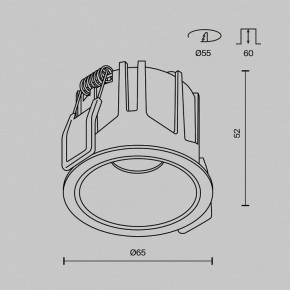 Встраиваемый светильник Maytoni Alfa LED DL043-01-10W3K-RD-W-1 в Златоусте - zlatoust.ok-mebel.com | фото 10