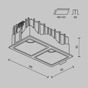 Встраиваемый светильник Maytoni Alfa LED DL043-02-10W3K-SQ-W-1 в Златоусте - zlatoust.ok-mebel.com | фото 10