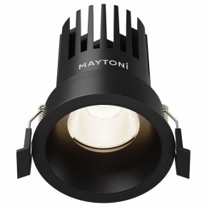 Встраиваемый светильник Maytoni Dip DL117-15W-4K-B в Златоусте - zlatoust.ok-mebel.com | фото