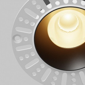 Встраиваемый светильник Maytoni Dip DL121-15W-2.7K-TRS-B в Златоусте - zlatoust.ok-mebel.com | фото 11