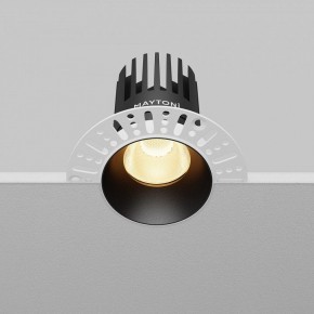 Встраиваемый светильник Maytoni Dip DL121-15W-2.7K-TRS-B в Златоусте - zlatoust.ok-mebel.com | фото 5