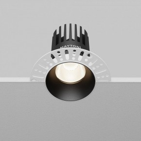 Встраиваемый светильник Maytoni Dip DL121-15W-4K-TRS-B в Златоусте - zlatoust.ok-mebel.com | фото 4