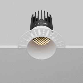 Встраиваемый светильник Maytoni Dip DL122-15W-2.7K-TRS-W в Златоусте - zlatoust.ok-mebel.com | фото 7