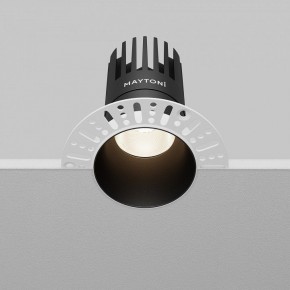 Встраиваемый светильник Maytoni Dip DL122-15W-4K-TRS-B в Златоусте - zlatoust.ok-mebel.com | фото 4