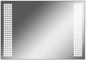 Зеркало Cosmo 120 black с подсветкой Sansa (SC1048Z) в Златоусте - zlatoust.ok-mebel.com | фото 1