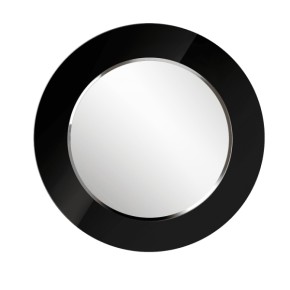 Зеркало круглое черный (РМ/02) в Златоусте - zlatoust.ok-mebel.com | фото