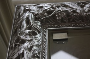 Зеркало Тиффани Premium слоновая кость/серебро (Ф/01(П) в Златоусте - zlatoust.ok-mebel.com | фото 4